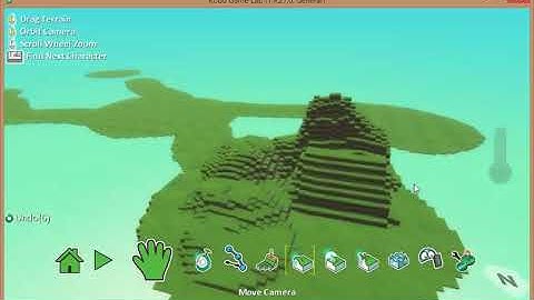 Kodu 1c Adding Hills and Lakes