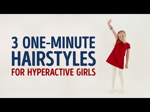 3 adorable 1-minute hairstyles for girls l 5-MINUTE CRAFTS