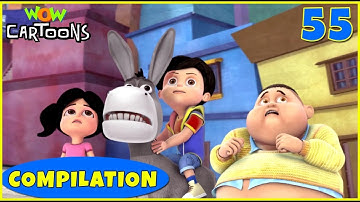 Vir the robot boy | Action Cartoon Video | New Compilation - 55 | Kids Cartoons | Wow Cartoons