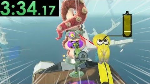 Blind Speedrunning Splatoon 3