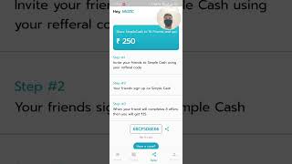 Earning app || Simple cash is Real or Fake || Unlocking the Truth: Simple Cash Earning App Exposed screenshot 3