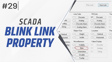 What is Blink Link Property in SCADA | Blink Link Tool Explained in Hindi