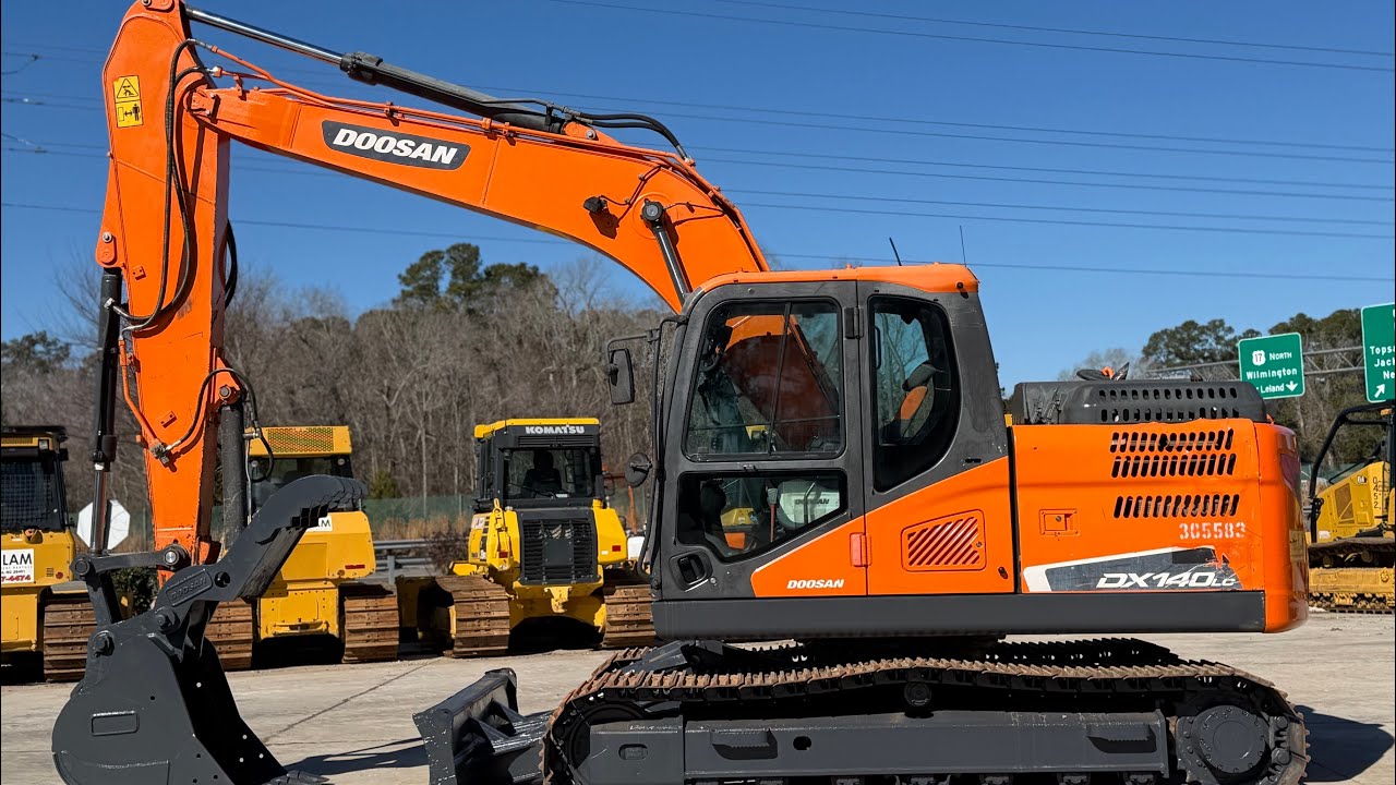 2019 Doosan DX140 LC-5 Excavator for Sale - 1193 - www.milamequipmentcompany.com