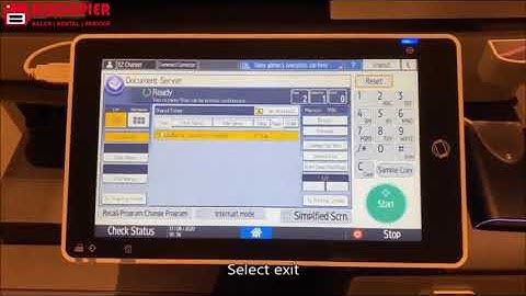 Document Server View and edit information of stored file in document server