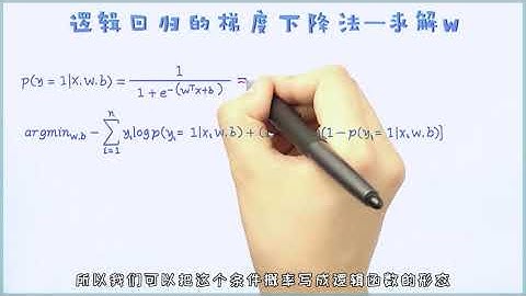 逻辑回归的梯度下降法——求解W【贪心学院机器学习训练营】（贪心学院 Greedy AI）
