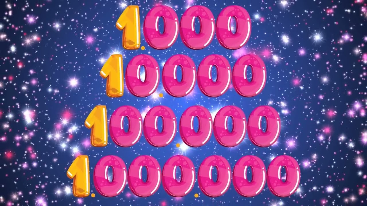 Numbers song 1 to 100 and to infinity | Learn To Count | Counting Numbers | Big Number Song | 1-100