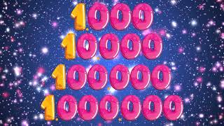 Numbers song 1 to 100 and to infinity | Learn To Count | Counting Numbers | Big Number Song | 1100