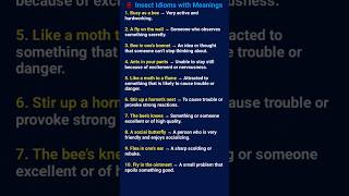 IDIOMS | Important English Idioms With Meaning | English Speaking Practice | IELTS #shorts