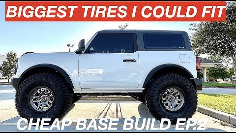 Turning a 2022 Bronco Base into a Monster😂| Bronco Build Ep.2