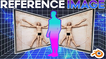 How to Use Reference Images In Blender - 3 minutes