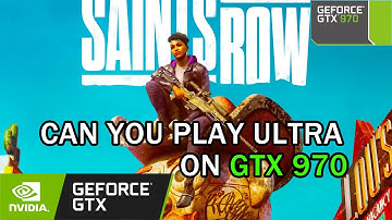 Saints Row 2022 On GTX 970 Ultra Settings 1080p (Maximum Settings)