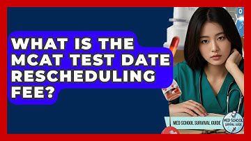 What Is The MCAT Test Date Rescheduling Fee? - Med School Survival Guide