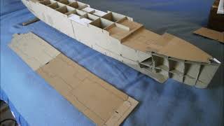 : R.M.S. TITANIC 1:200 scratch built paper model