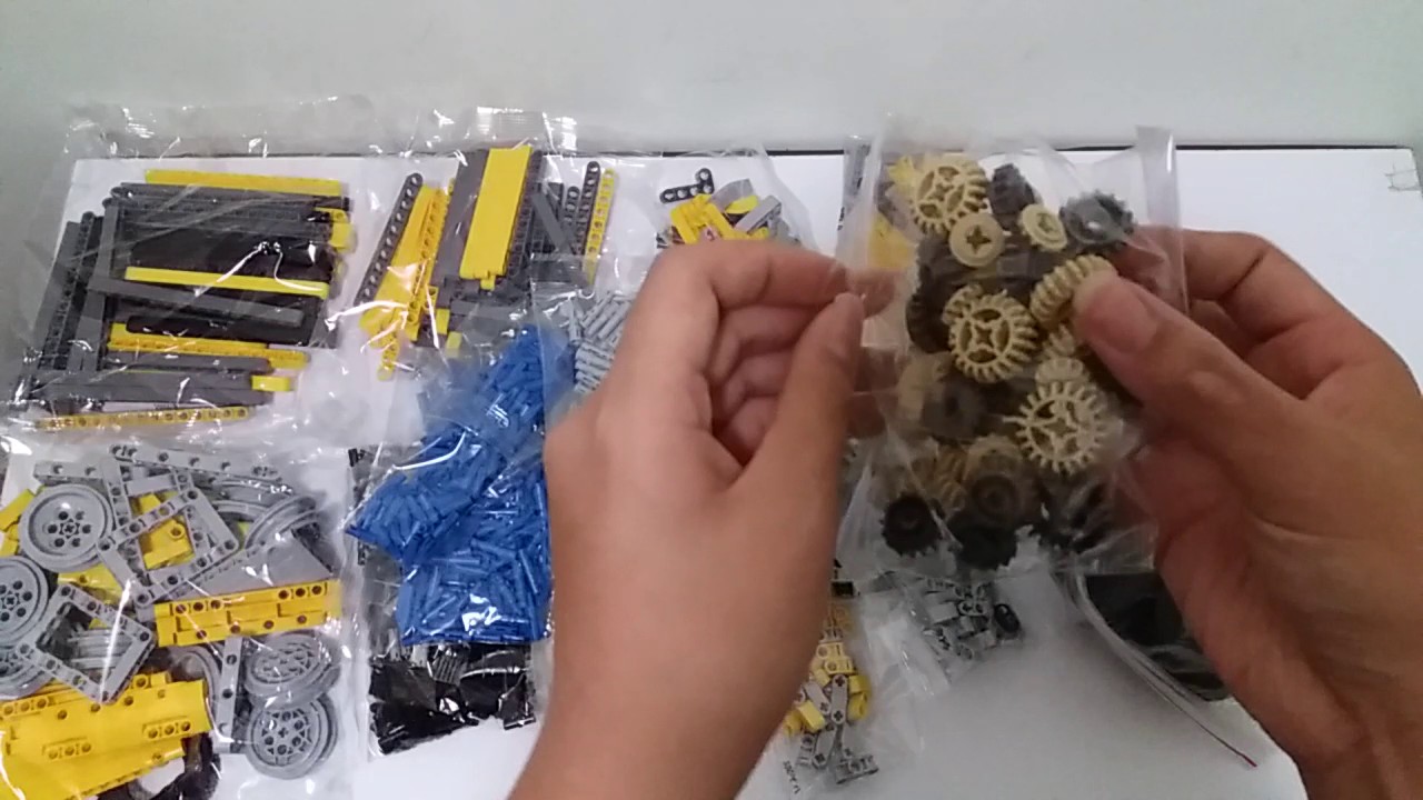 Lepin Technic 20004 (Lego 42009) mobile crane Unboxing - YouTube