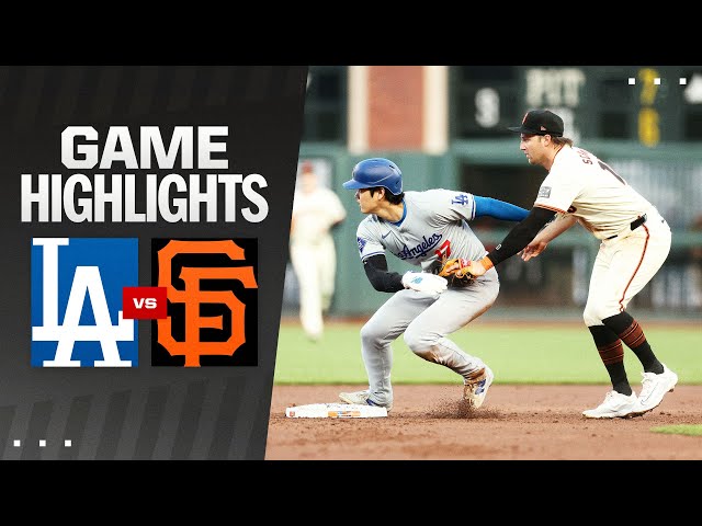 Dodgers vs. Giants Game Highlights (5/13/24) | MLB Highlights class=
