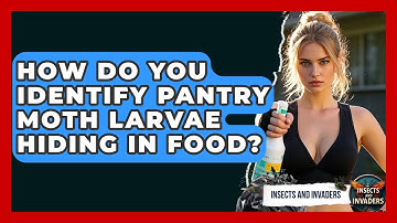 How Do You Identify Pantry Moth Larvae Hiding In Food? - Insects and Invaders