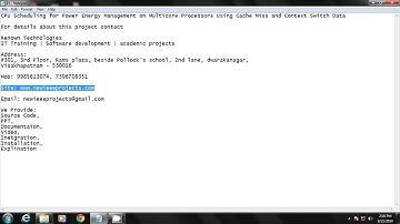 CPU Scheduling for Power Energy Management on Multicore Processors Using Cache Miss| IEEE |IEEE