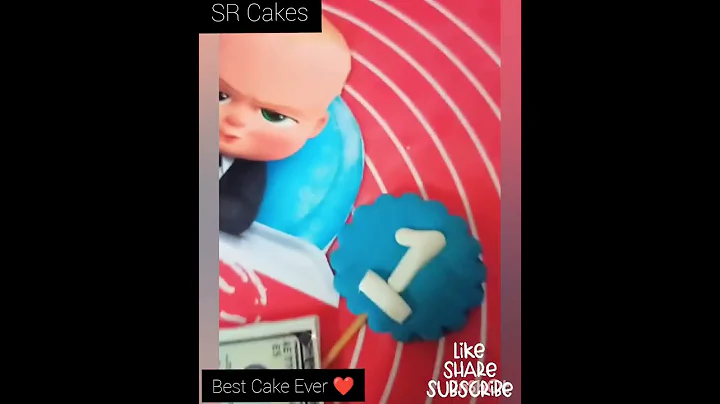 working on Boss baby cake #shorts #youtubeshorts #bossbaby