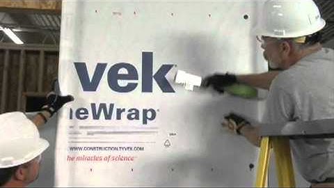 How to install DuPont Tyvek HomeWrap
