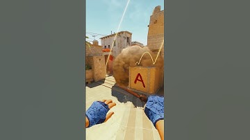 EEN SITE ROOKT JEZELF OP MIRAGE #shorts #cs2