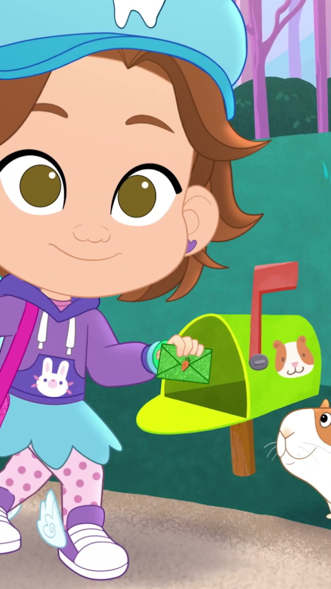 Kat is excited to be the first kid in class to lose a tooth! #KindergartentheMusical #DisneyJr