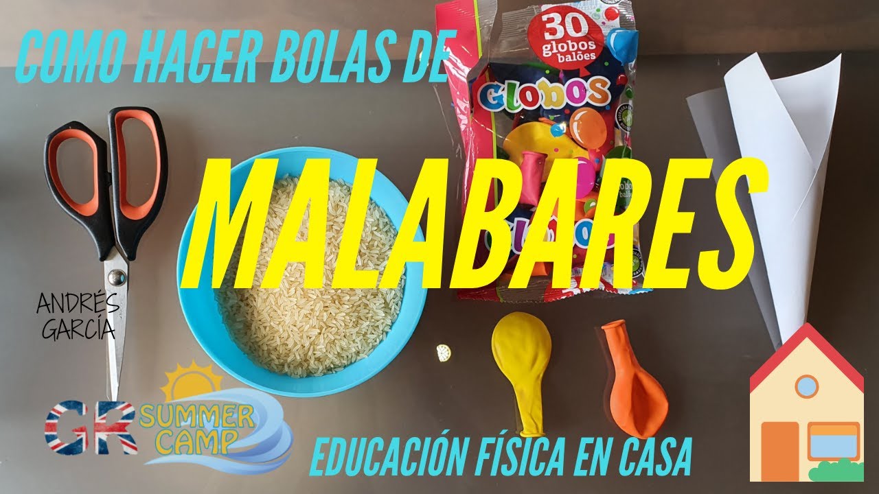 Como hacer pelota de malabares