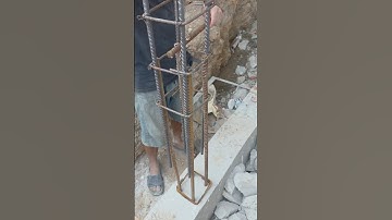Add new rebar column #shorts #shortsfeed #construction