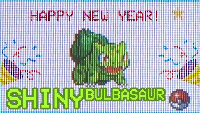 3] Shiny Bulbasaur after 10,218 SRs in FireRed #2! Including Gen 4