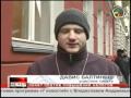 Давис Балтиньш на пикете против повышения налогов