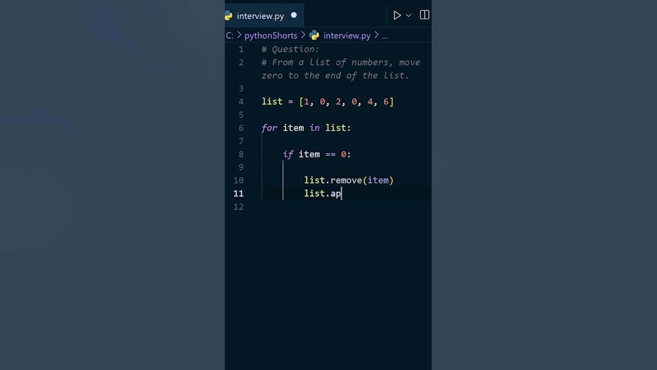 Most Asked Coding Interview Question (Don't Skip !!😮) #shorts - YouTube
