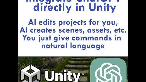ChatGPT integration in Unity. It does all the work for you!