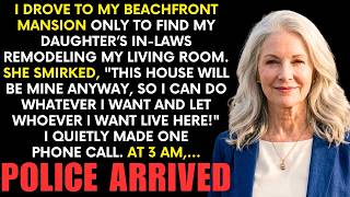 I Drove to My Beach Mansion and Found My Daughter's In-Laws Remodeling It. What I Did at 3 AM…
