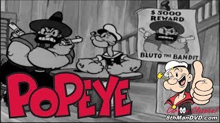 Popeye The Sailor Man Blow Me Down 1933 Remastered Hd 1080P William Costello