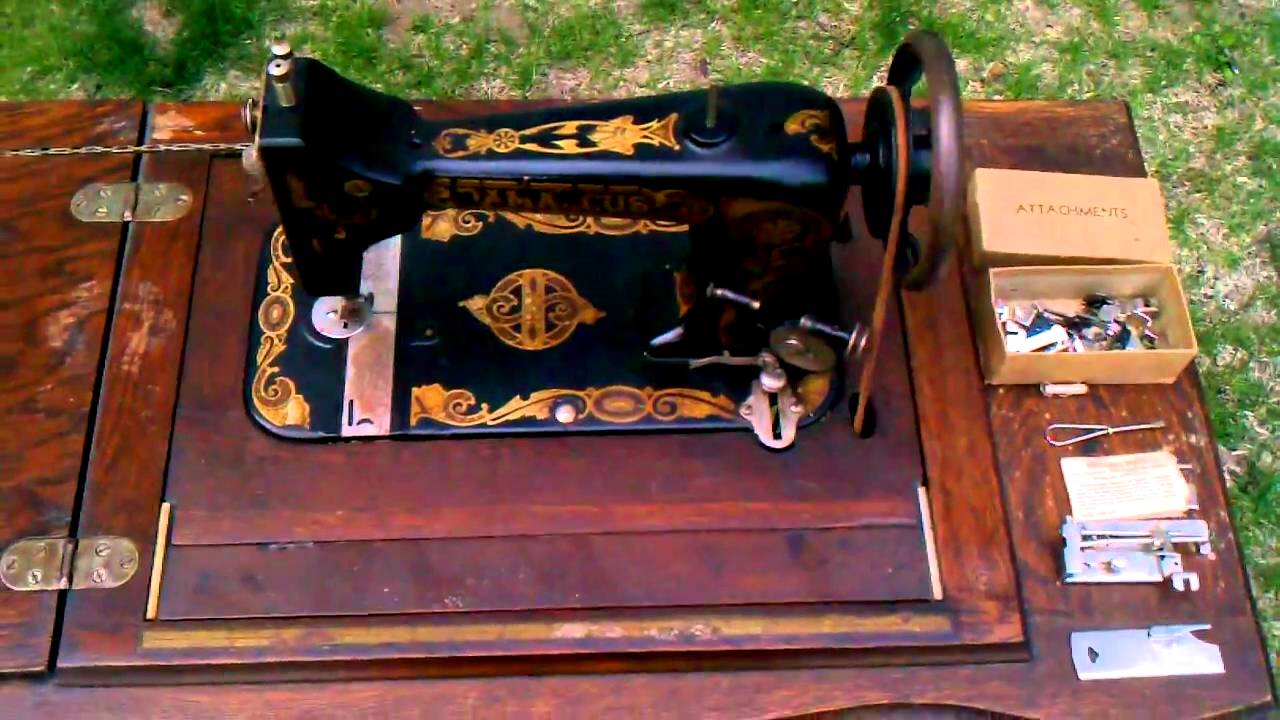 Damascus treadle sewing machine circa 1918 for sale on Craigslist (HD