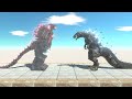 Godzilla vs Mecha Units - Animal Revolt Battle Simulator