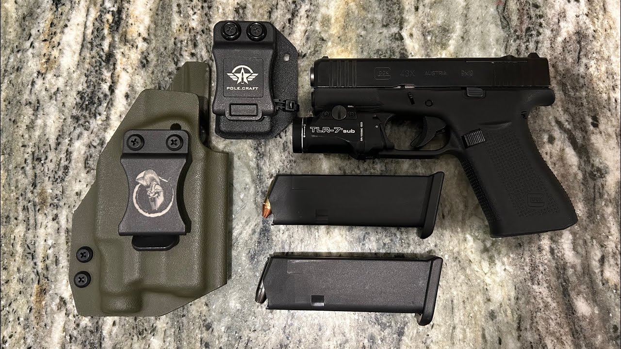Conceal Carrying A Glock 43x MOS !! YouTube