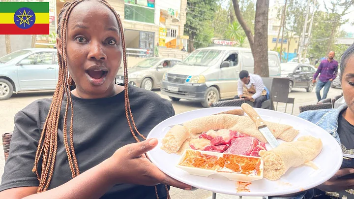 I Tried Ethiopia’s Famous RAW MEAT in Addis Ababa🇪🇹😱( Tere Siga  Experience)