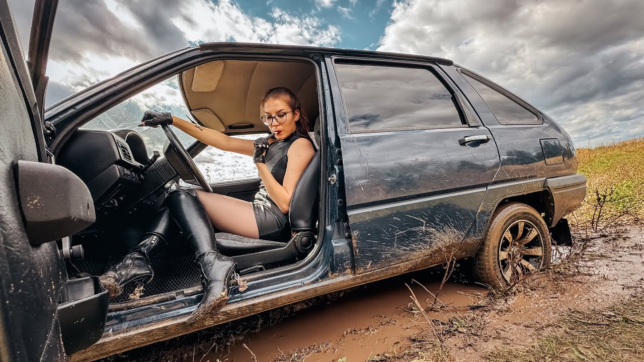 CAR STUCK || The Muddy Road to the Party