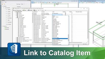 Creating a Parametric Cell - Link to Catalog Item