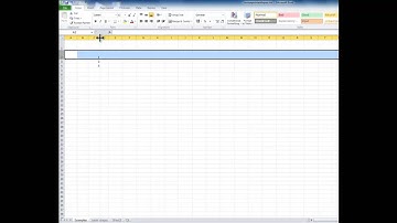 Mouse pointer shapes in Microsoft Excel