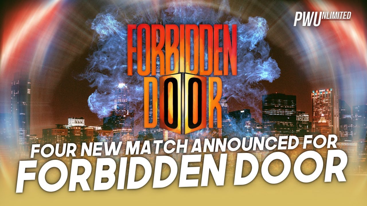 Four New Matches Announced For Forbidden Door YouTube