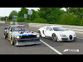 Forza 7 Drag race: Ford Hoonicorn Mustang V2 vs F&F Bugatti Veyron SS