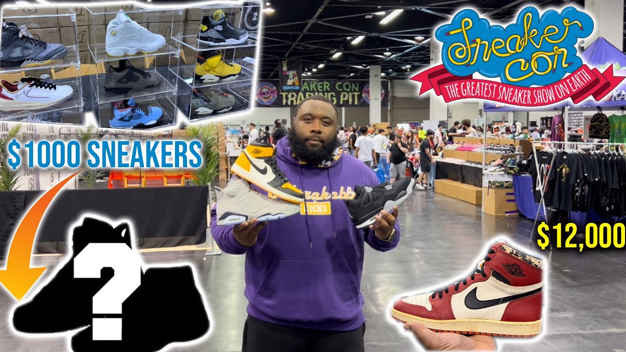 RARE* SUPREME LOUIS VUITTON YEEZYS!!! (SNEAKERCON DAY 2) 