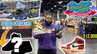 SNEAKERCON LA 2022 PAID $1000 FOR RARE SNEAKERS! REVIEWING @prvt.selection EARLY AIR JORDAN SHOES