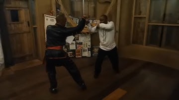 Deadly Hands of Mantis Kung Fu Sifu Bryan Pairs Up Free Fighting 5