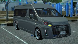 Bussid _ Toyota hiace premio modified _bus simulator Indonesia_bussid bus mod
