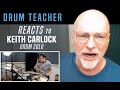 Drum Teacher Reacts to Keith Carlock - Drum Solo