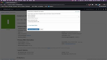 How To Create An Instance Configuration, Instance Pool & Auto Scale Config In The Oracle Cloud