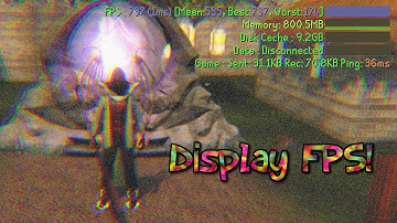 RuneScape 3: How to Display Your FPS!