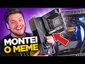 MONTANDO O PC ITX MAIS PODEROSO do MUNDO com RTX 4090 e RYZEN 9 7950X, ser que PEGOU FOGO?